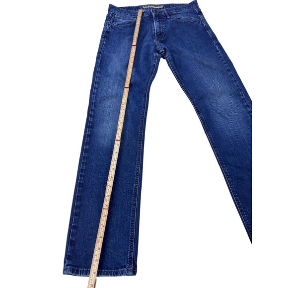 Express Mens Kingston Classic Straight Leg Jeans Size 31x32 - Picture 3 of 12